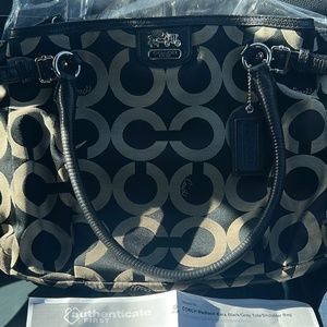 Bag Couch Madison Black/Gray